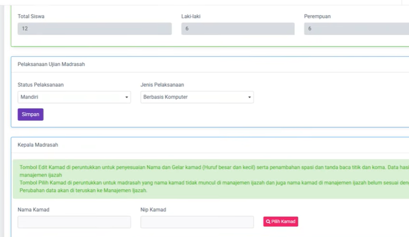Cara Menambahkan Data Kepala Madrasah di PDUM dengan Benar, Panduan Lengkap Anti Gagal