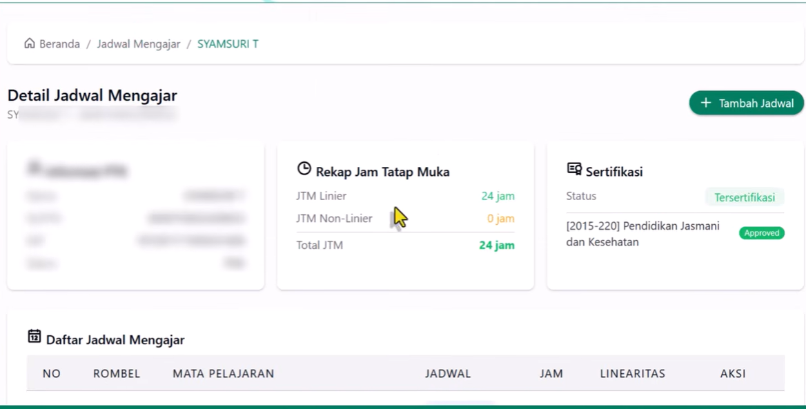 Cara Mengatasi Mapel Tidak Linear di EMIS GTK Dev Kemenag 2026 Terbaru
