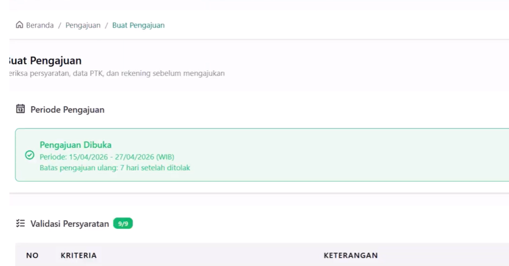 Cara Mengajukan Insentif Non ASN di EMIS GTK Dev Kemenag 2026