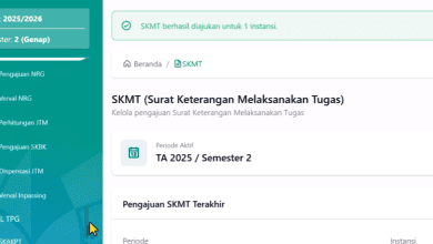 Cara Mengajukan SKMT dan SKBK di EMIS GTK 2026 Dev Kemenag Terbaru!