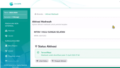 Cara Aktivasi Akun Madrasah di EMIS GTK 2026, Syaratnya Sederhana Tapi Sering Jadi Penghambat