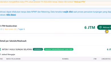 Cara Aktivasi Akun PTK di EMIS GTK 2026 Versi Dev Kemenag Terbaru!