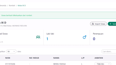 Cara Menghapus Rombel Non Aktif di EMIS GTK Dev 2026, Ternyata Banyak yang Keliru di Langkah Awal