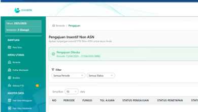 Cara Mengajukan Tunjangan Insentif Tanpa Aktivasi Madrasah dan PTK di EMIS GTK Dev 2026