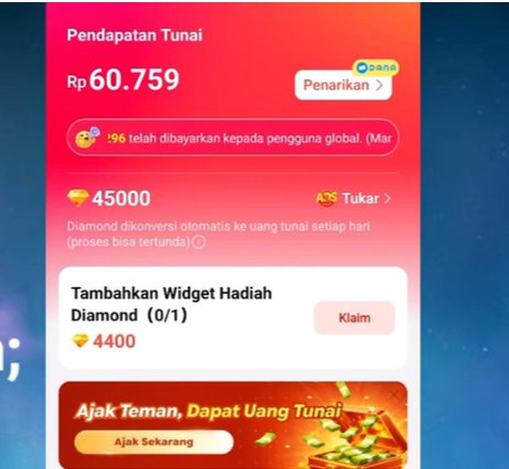 Cara Tukar Diamond FreeReels Jadi Uang Tanpa Ribet, Pemula Wajib Tahu!