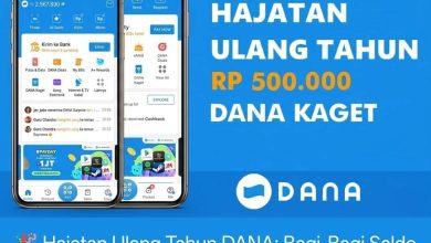 Hajatan Ulang Tahun DANA Bagi Saldo Rp500.000 Apakah Penipuan?
