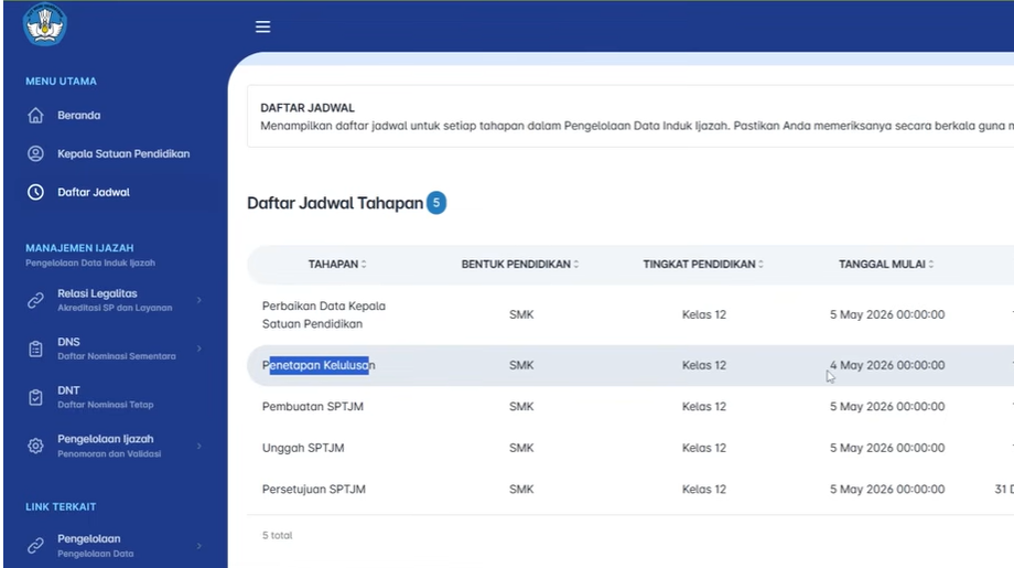 Tutorial Lengkap E-Ijazah 2026, Alur dari Login sampai Cetak yang Wajib Dipahami Operator